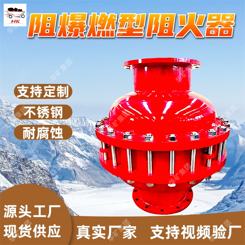 GZW-40阻爆燃型阻火器 阻爆燃阻火器 安装方便阻爆燃型阻火器