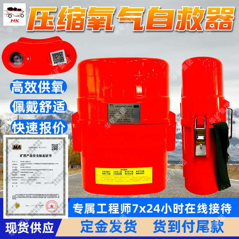 ZY30X面罩式自救器 便于携带面罩式自救器  体积小面罩式自救器