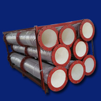 定制耐磨陶瓷复合管厂家