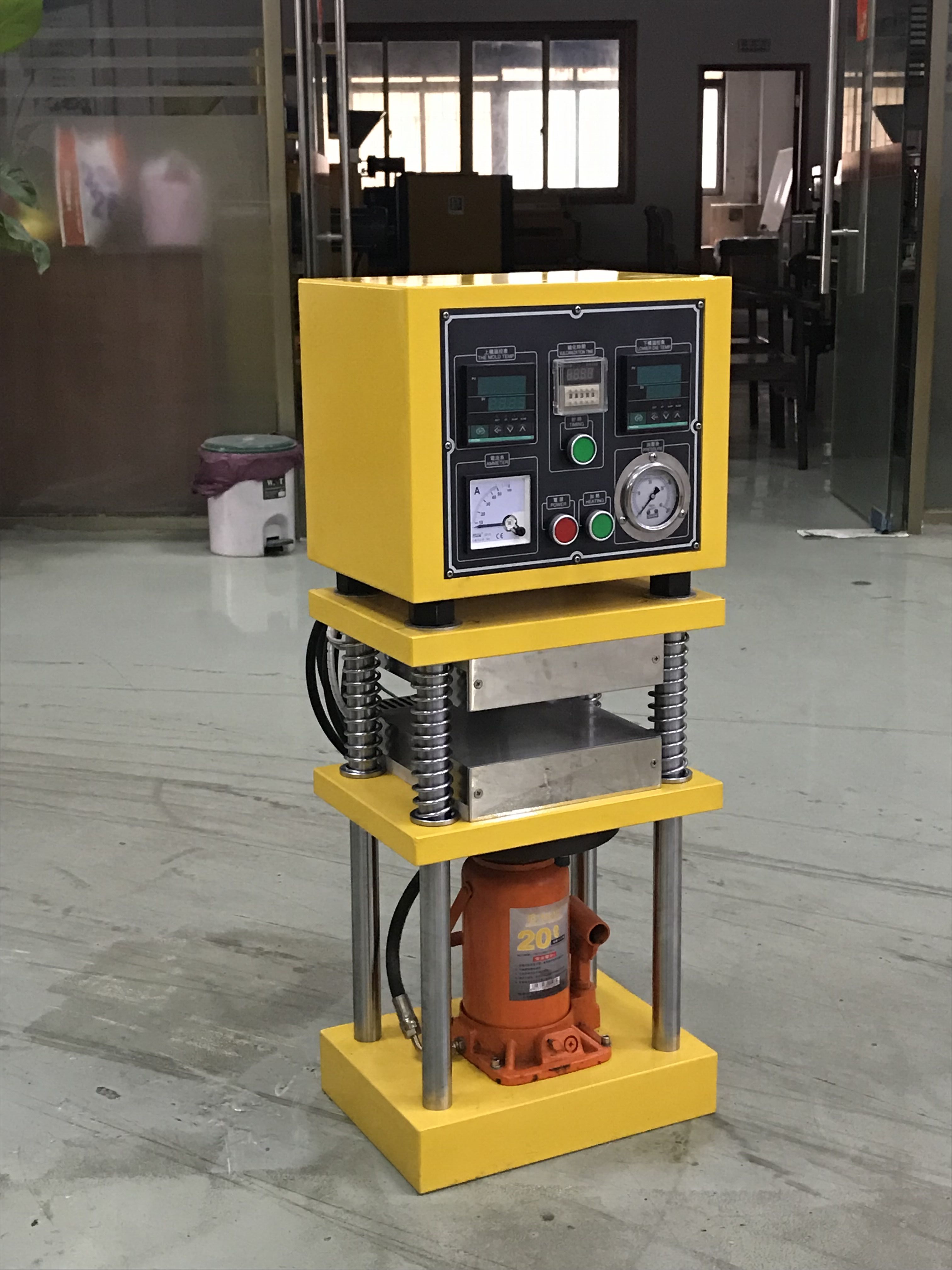 实验室高校手动平板硫化机 BP-8170-C 手动平板硫化机/小型压片机 手动液压硫化机