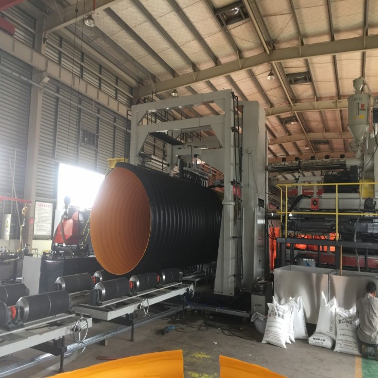 300钢带增强螺旋波纹管的应用