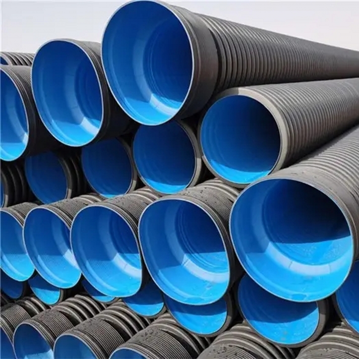 HDPE双壁波纹管DN300SN8市政排污管