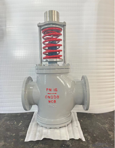 套筒式不锈钢管道法兰 自力式氮气减压阀ZZYP-16P