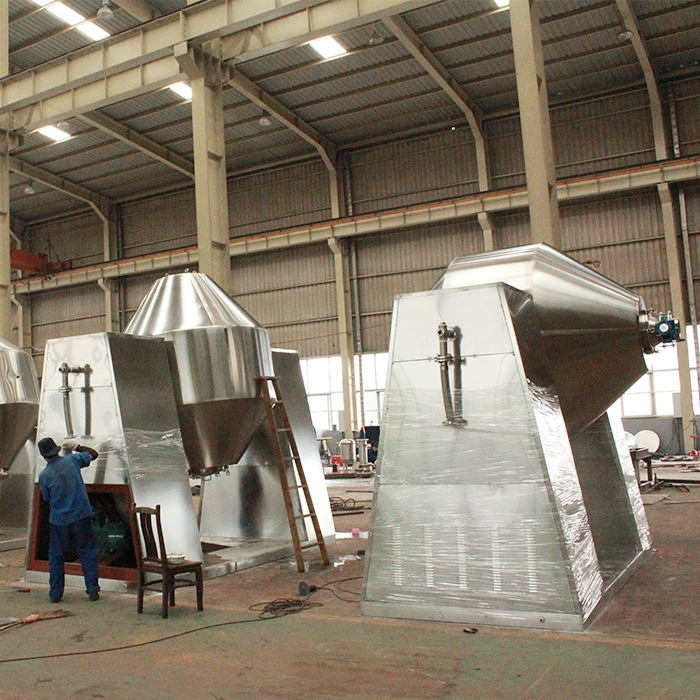 真空干燥机 长江干燥 双锥回转真空干燥机 非标定制