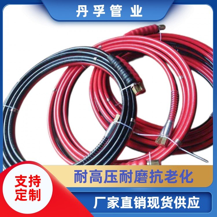丹孚软管 定做液压泵站油管 液压泵站用液压油管 耐磨损规格全 100MPA