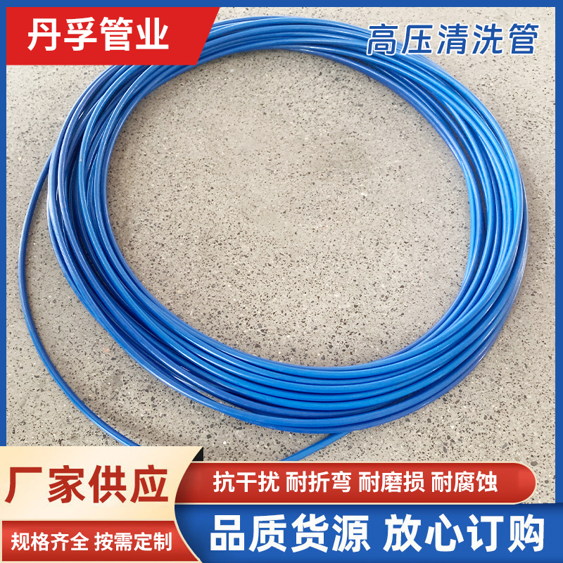 丹孚 厂家供应 高压清洗管 120MPA 6D 规格全冷凝器换热器4D清洗管