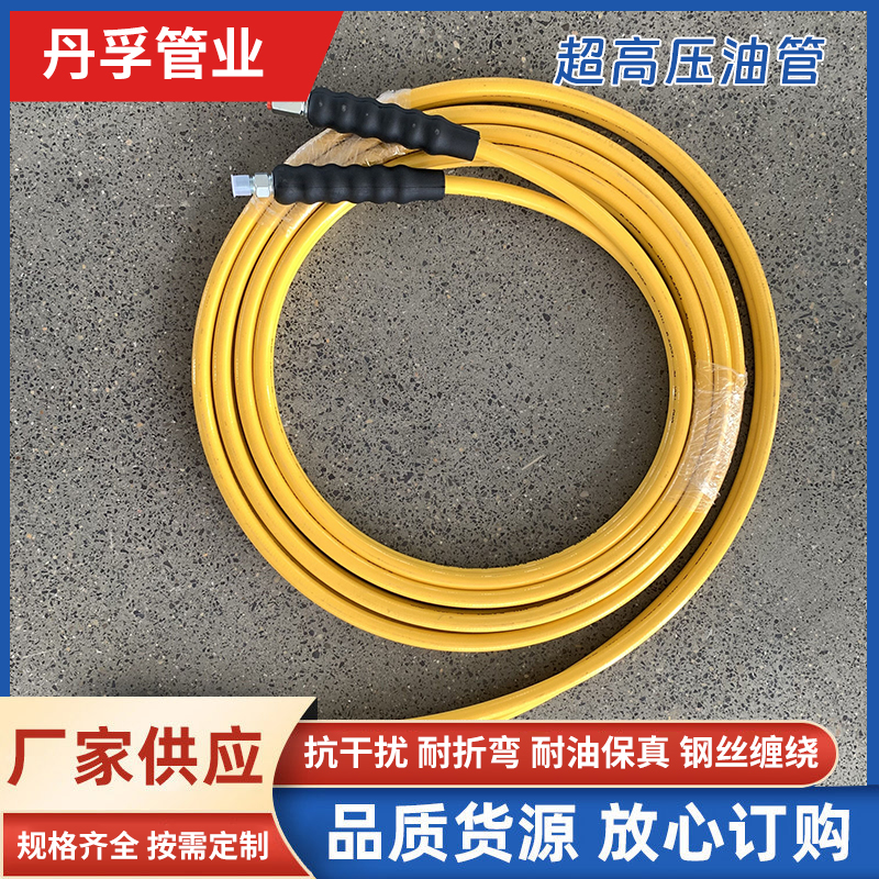 丹孚树脂液压软管接头总成 DN6液压设备超高压软管