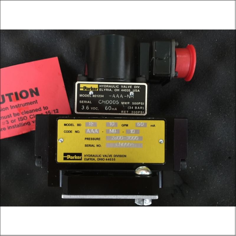 供应 Parker 派克伺服阀BD15-AAA-NB-10