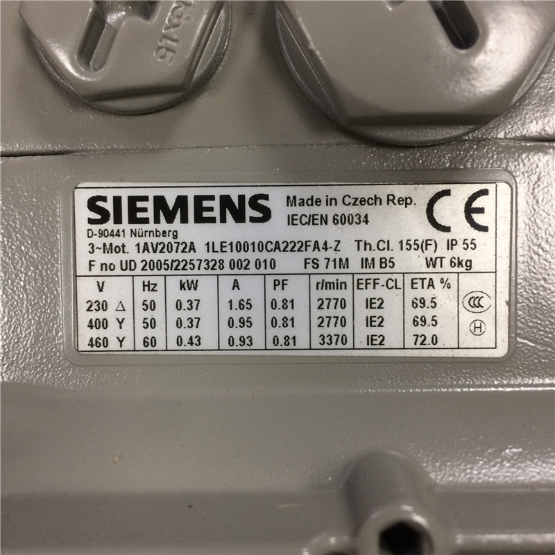 西门子 电机 1LE1001-0CA22-2FA4-Z