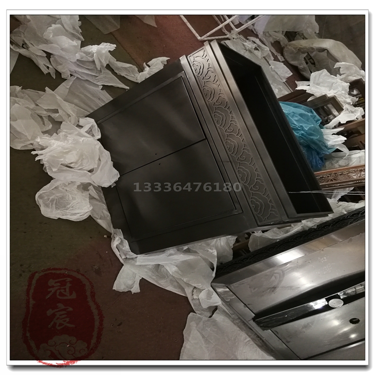 售楼部异形不锈钢沙盘厂家 锻打双曲面水波纹不锈钢沙盘安装案例