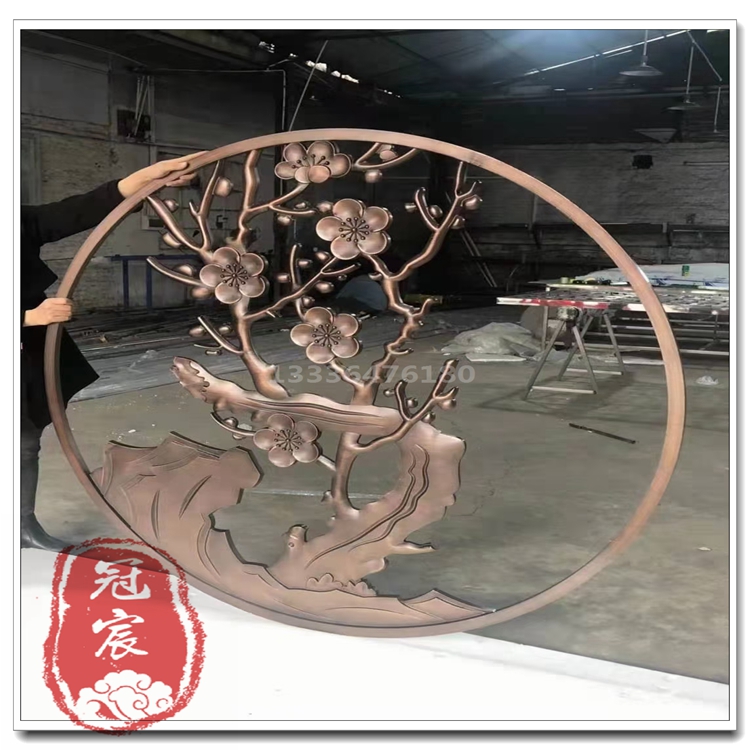 大型仿古铜铝板精雕字体牌匾三维立体铝板浮雕牌匾厂家