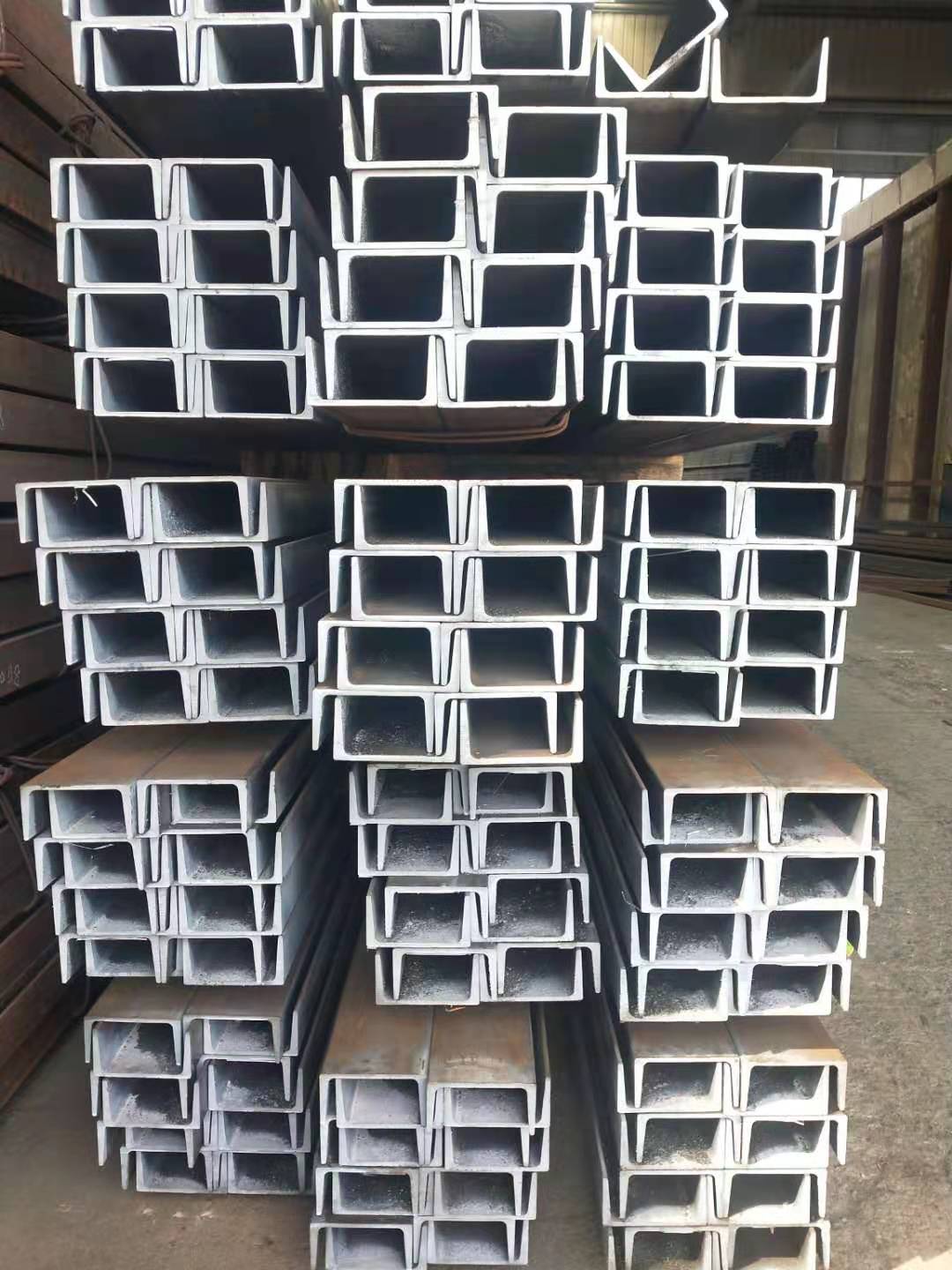 佛山钢贸贸易现货出售日标槽钢100x50x5x7.5  材质SS400级别