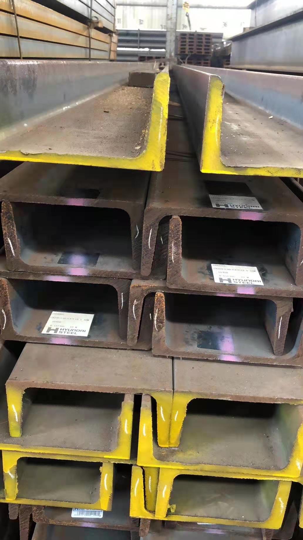 佛山钢贸贸易现货出售英标槽钢PFC系列PFC380X100X54  材质S275/S355级别