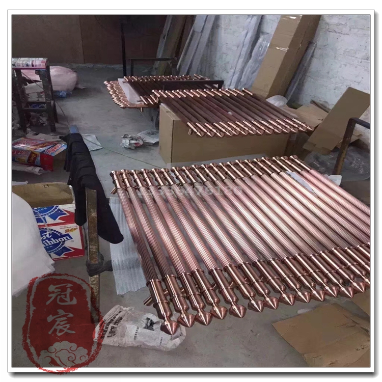 售楼部创意不锈钢大门拉手镜面黑金不锈钢水晶拉手不锈钢拉手定制