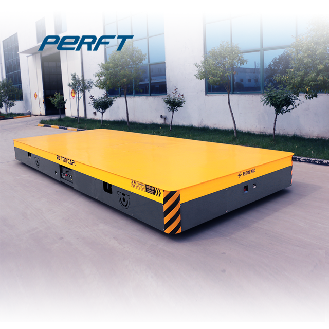 BWP无轨电动平车10吨平板小车无轨重载转运车蓄电池电动平车铁轨平板车过跨平车