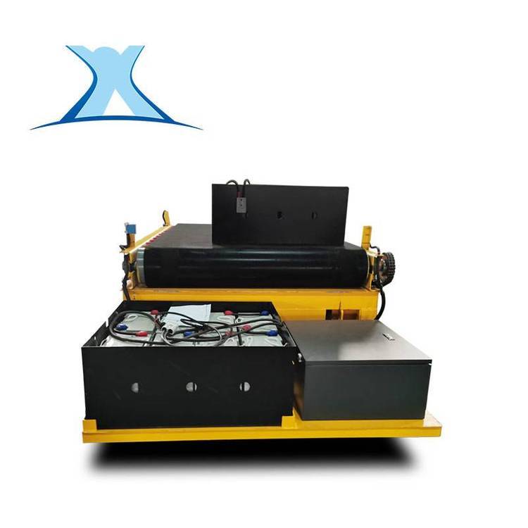 工厂RGV重载轨道车上位机程序PLC控制低压地轨移动底盘小车 百特智能