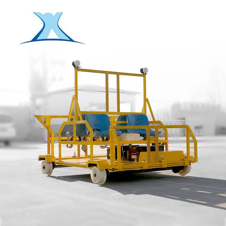 BGJ锂电池隧道载人运输车 2/4人座轻型铁路快速转运轨道平板车