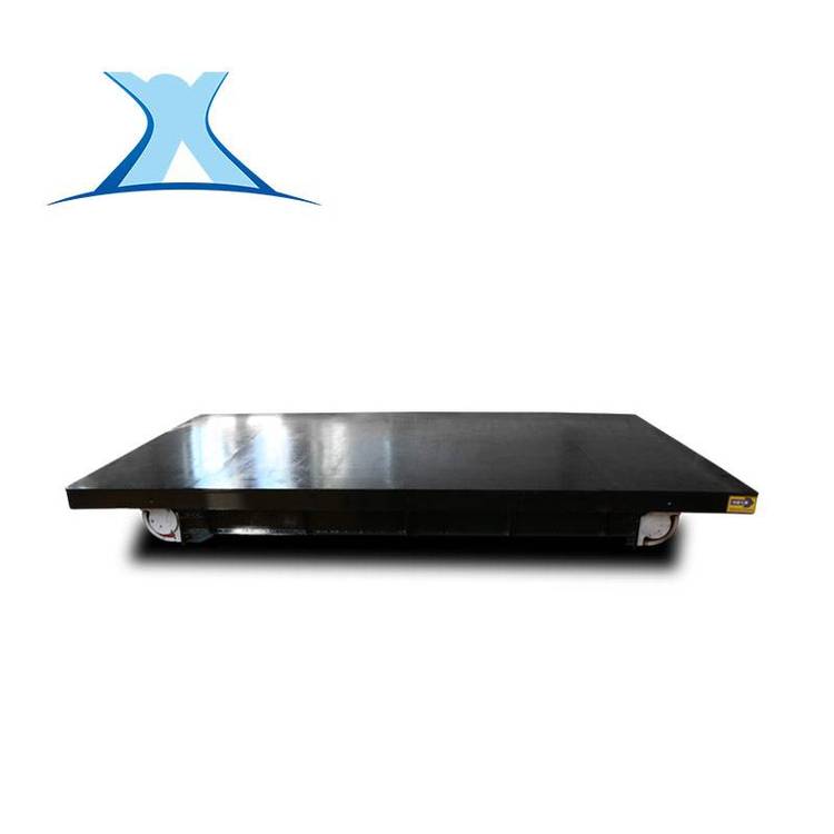 轨道平车 遥控电动平板车 重型包胶轮轨道平车 百特智能厂家供应