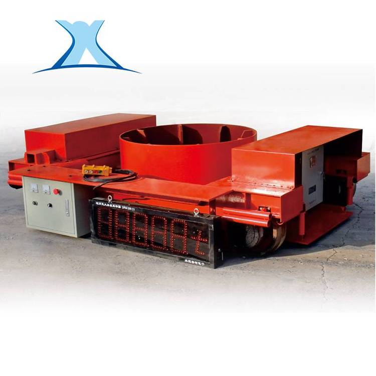 百特智能可定制物流台车工业轨道小车钢包车无轨电动平板车电动平车地平车周转车