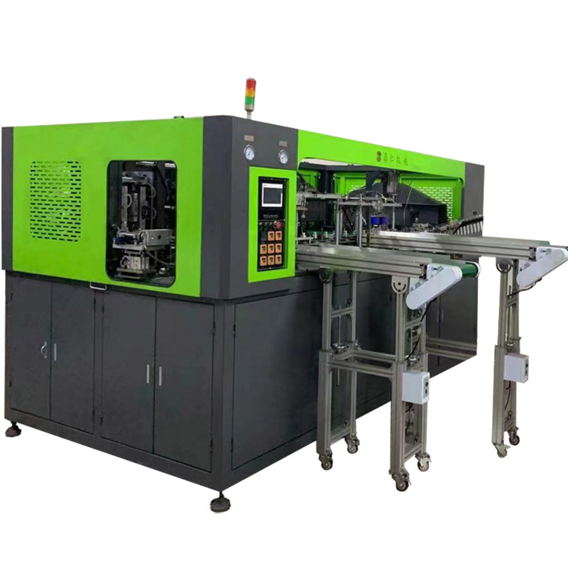 热卖 广口式PET塑料吹瓶机 一出四 广口式全自动吹瓶机 输送机 上胚 出瓶