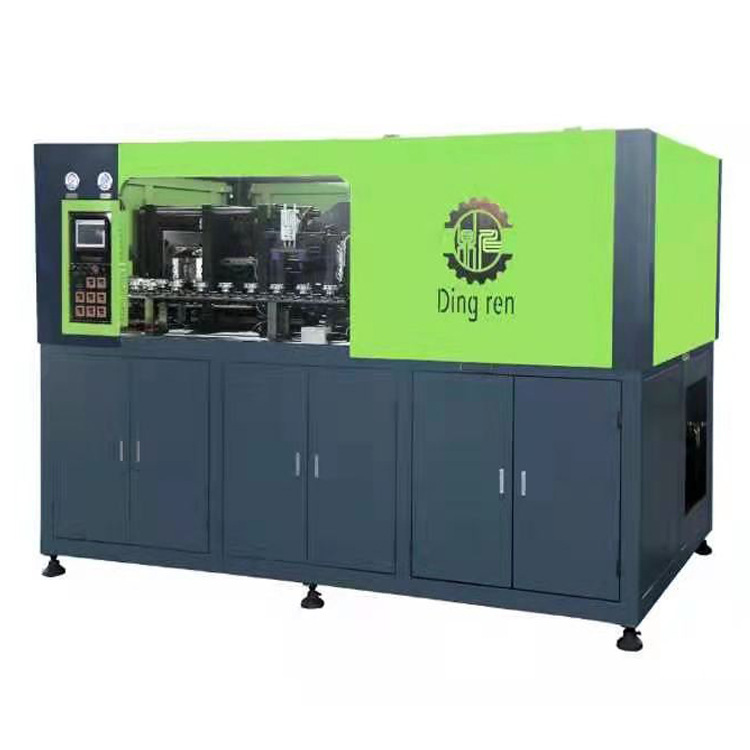 鼎仁直卖 新款广口式自动吹瓶机 手插胚一出二伺服自动吹瓶机