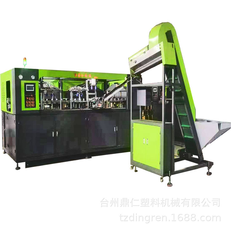 鼎仁直卖 新款广口式自动吹瓶机 手插胚一出二伺服自动吹瓶机